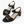 Load image into Gallery viewer, Josette Black Sparkle