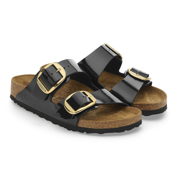 Arizona Big Buckle Black Patent Regular