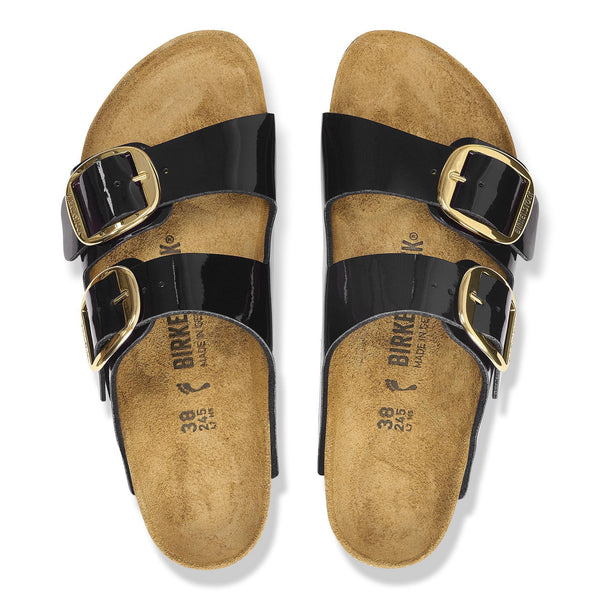 Arizona Big Buckle Black Patent Regular