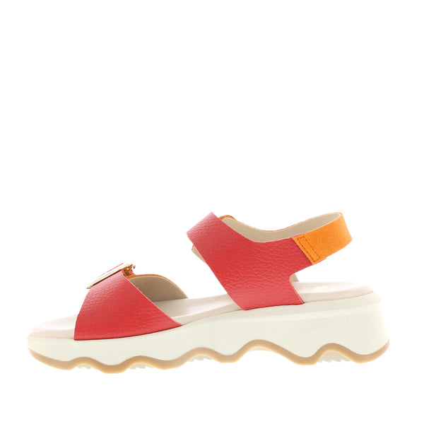 Chiara Orange Red Combo