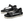 Load image into Gallery viewer, Sandal Tooth Wedge Black
