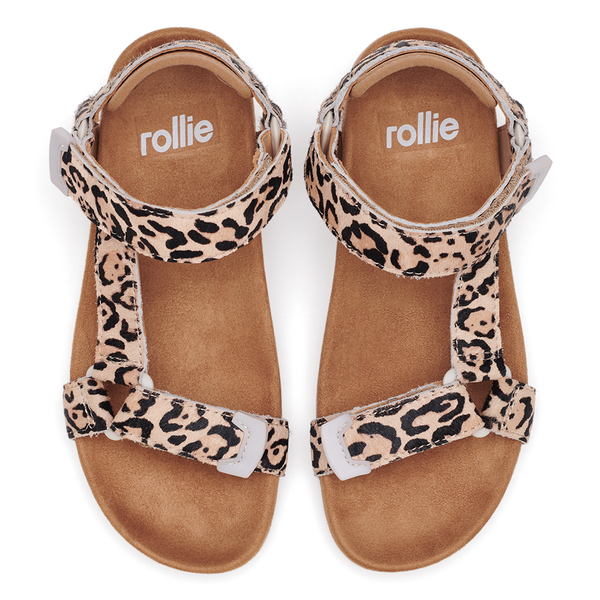 Sandal Tooth Wedge Neutral Leopard
