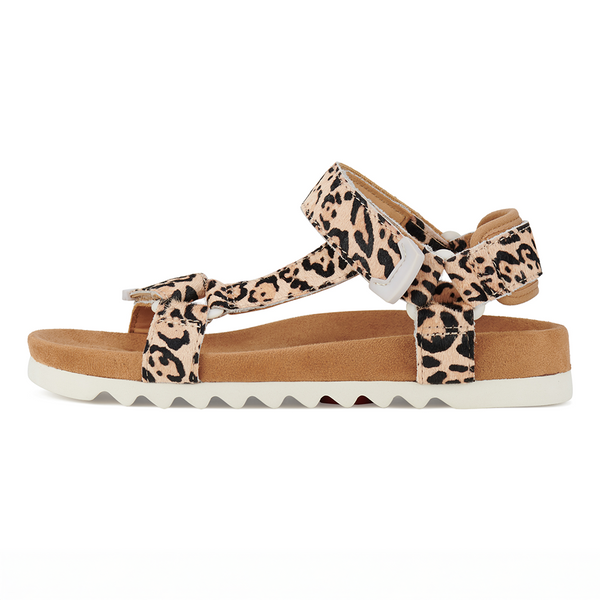 Sandal Tooth Wedge Neutral Leopard